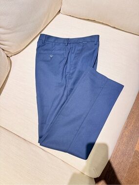 Perry Ellis Men's Navy Dress Pants